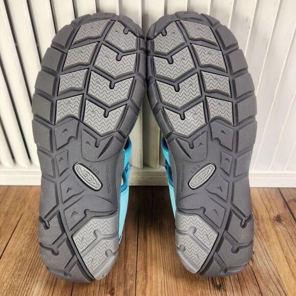 Keen Seacamp II CNX Waterpoof Sport Sandals Youth Size 6 Fjord Blue Closed Toe - Picture 8 of 11